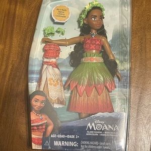 Disney Moana Doll Island Fashions Toy 2016 Hasbro w/ accessories